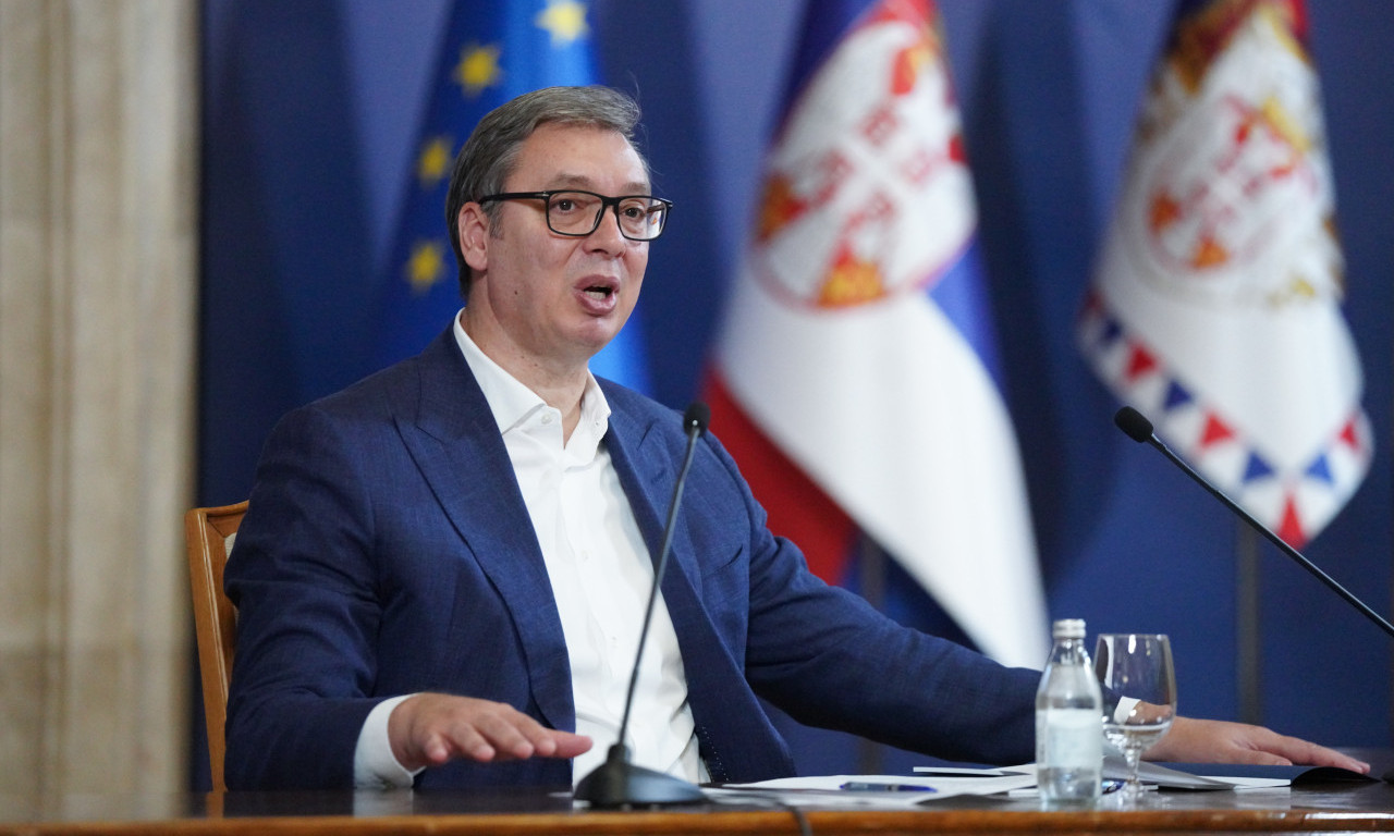 VUČIĆEVE PORUKE NARODU Otkrio sve o Darku Glišiću, pa pomenuo Dodika, Meloni i blokadere: "Na kraju mi sve izguramo!"