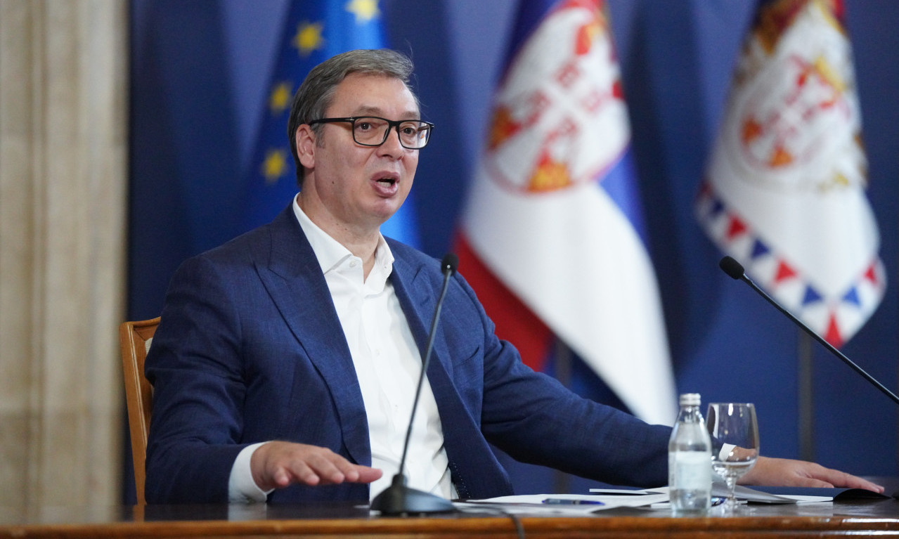 VUČIĆEVE PORUKE NARODU Otkrio sve o Darku Glišiću, pa pomenuo Dodika, Meloni i blokadere: "Na kraju mi sve izguramo!"