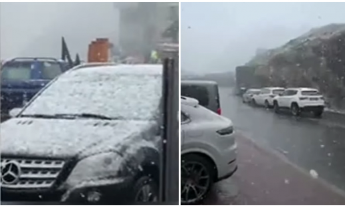 SNEG VEJE U AVGUSTU! Turisti u šoku zbog temperature blizu nule - pogledajte vi te pahulje! (VIDEO)