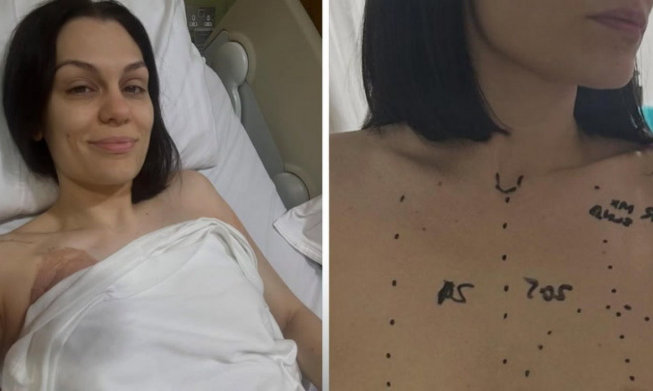 DŽESI DŽEJ HITNO HOSPITALIZOVANA Problemi posle operacije raka dojke