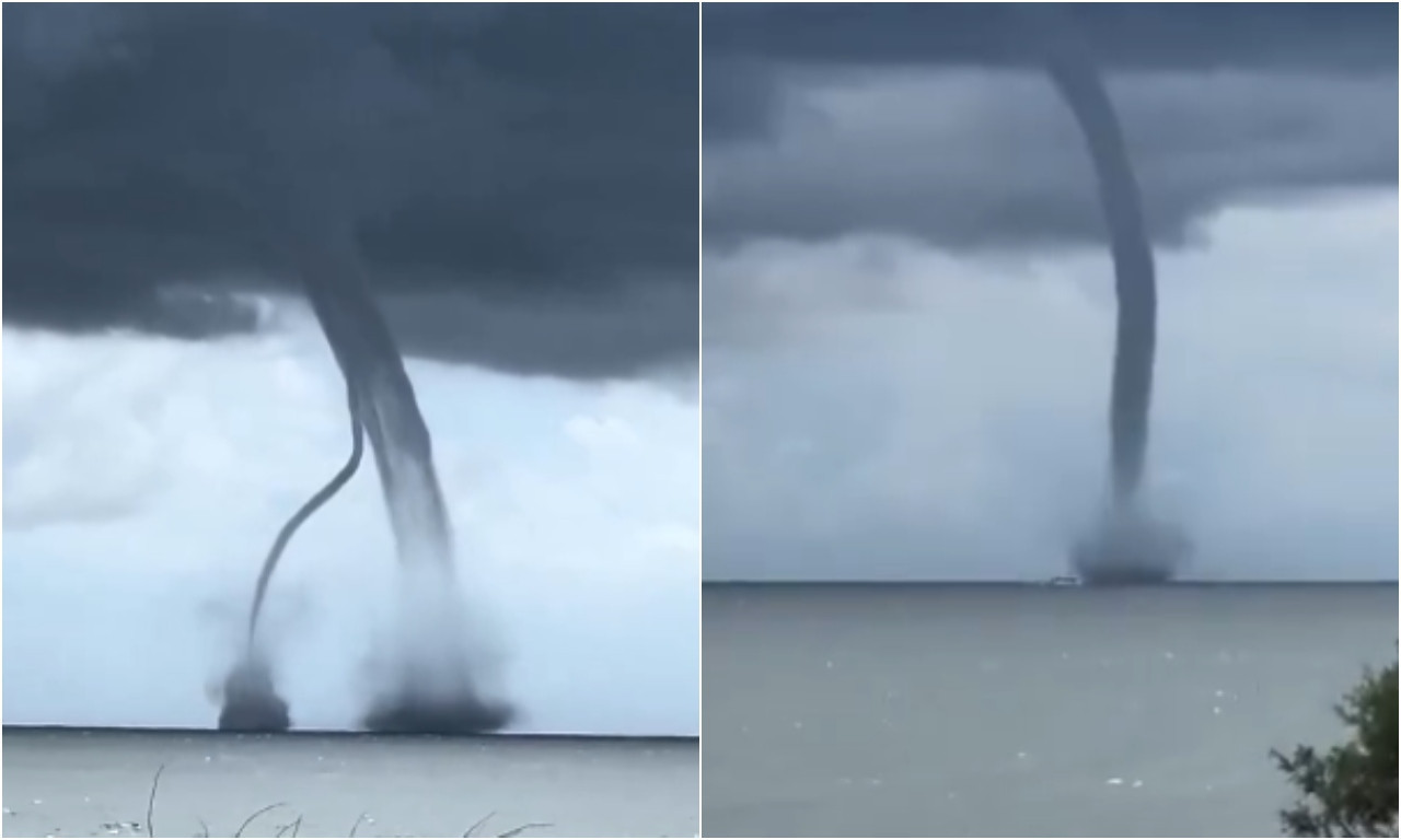 MORSKA PIJAVICA U CRNOJ GORI Pogledajte snimak zastrašujućeg fenomena! (VIDEO)