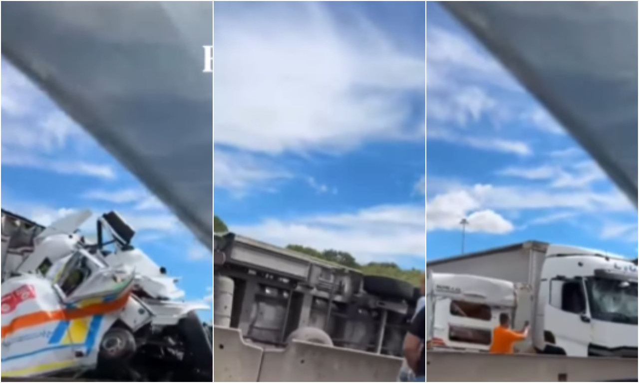 STRADALA EKIPA HITNE POMOĆI SA PACIJENTOM! Broje se mrtvi i povređeni, kamiondžija izazvao jeziv udes u Italiji (VIEDEO)