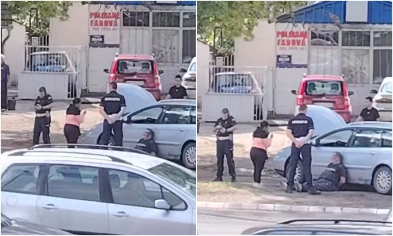 VELIKA DRAMA NA ALTINI! Pogledajte akciju policije kod Knez Petrol pumpe! (VIDEO)