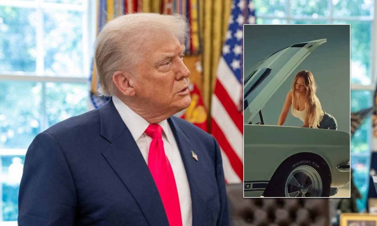 PLAVA BOMBA! Ovako izgleda reklama sa Sidni Svini koja je zaludela Trampa – i zaradila milione!