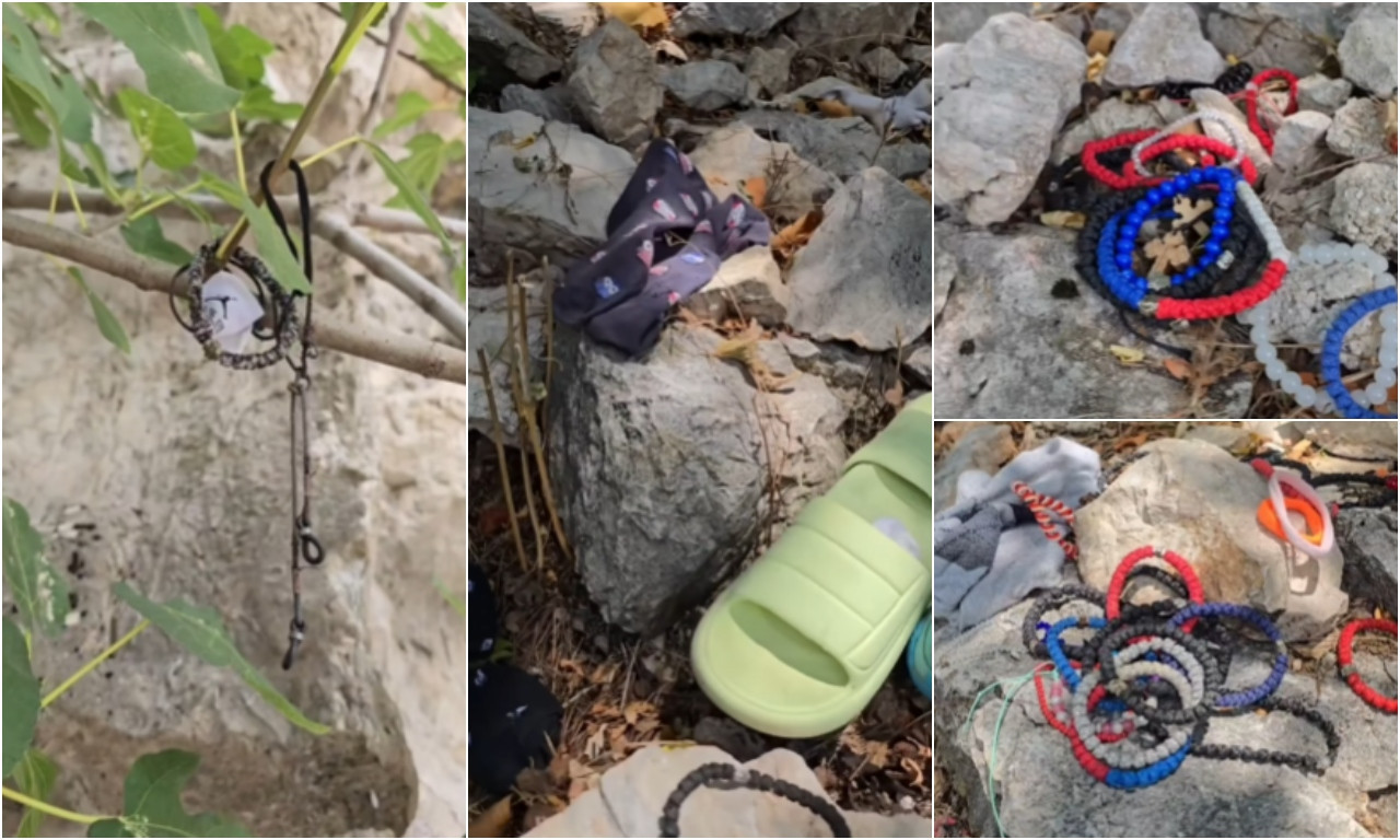 SRAMOTA! MESTO HODOČAŠĆA IZGLEDA KAO DEPONIJA! Veroučitelj objasnio kako se pravilno ostavljaju brojanice na Ostrogu