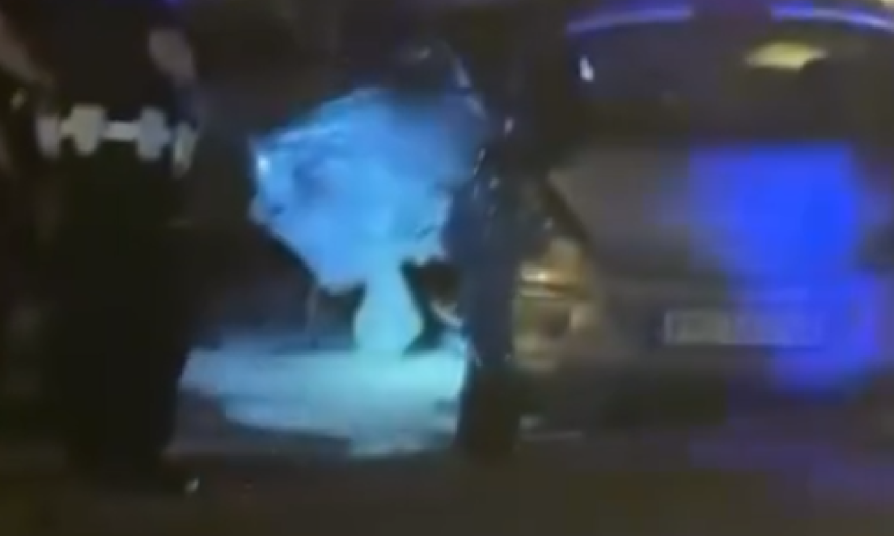SAOBRAĆAJNA NESREĆA U POŽAREVCU Devojka teško povređena! (VIDEO)