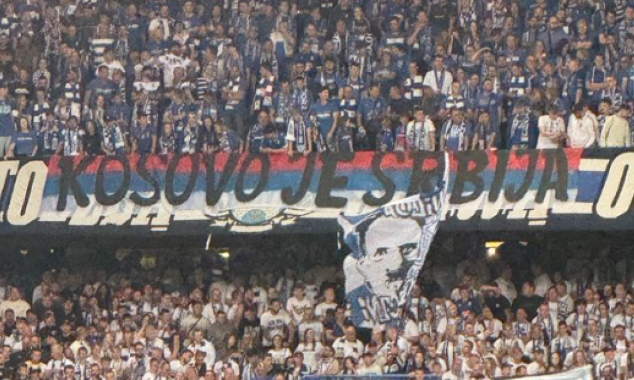 "KOSOVO JE SRBIJA" ORILO SE POLJSKOM! Zvezda nikad neće zaboraviti ovaj gest - odmah se oglasili iz kluba (FOTO)
