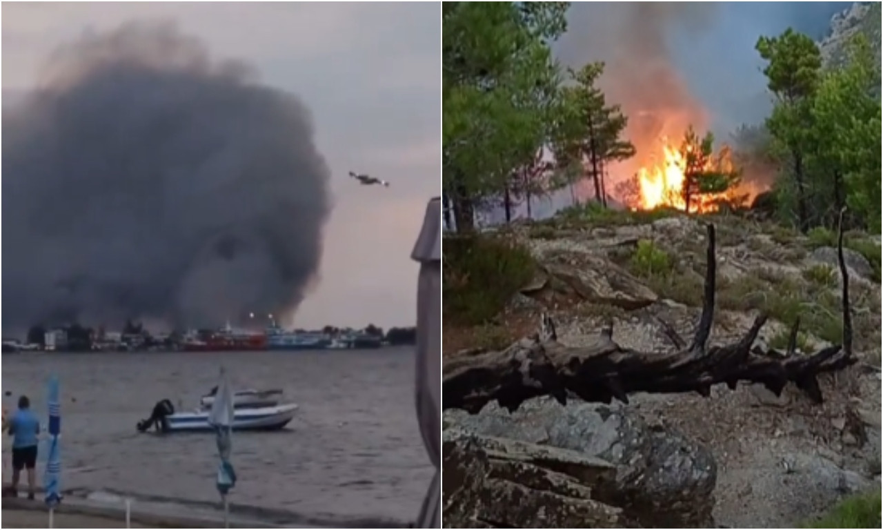 ZAŠTO GORI TASOS? Ovo je razlog požara, a na plažama se guše u oblacima dima! (VIDEO)