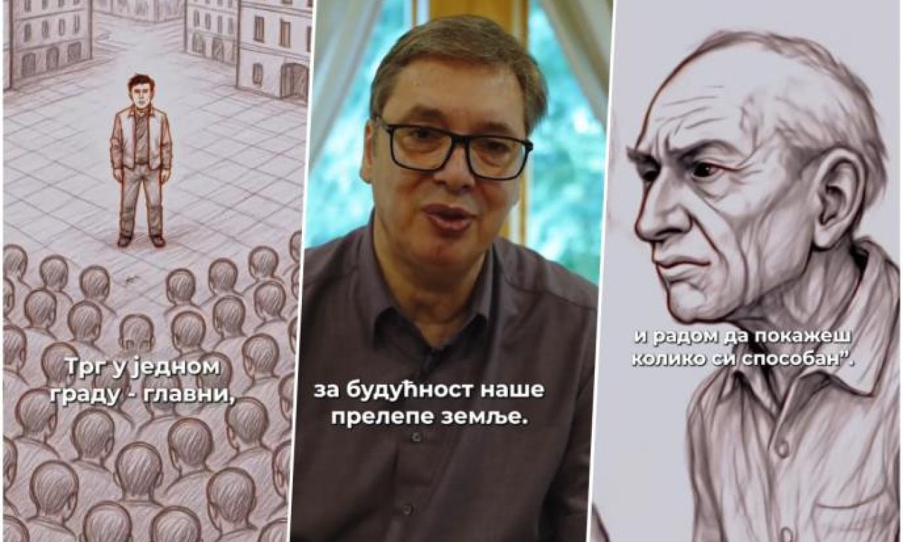 "GOVORNIK KRITIKUJE DRŽAVU, A ONDA UGLEDA STARCA KOJI GA POSMATRA" Vučić ispričao priču i poručio kakvu Srbiju želi