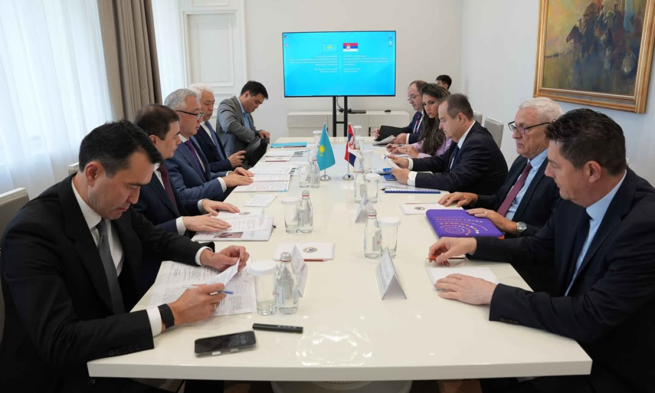 DAČIĆ SA ŽUMANGARINOM Evo zašto je važan sastanak u Almatiju (FOTO)