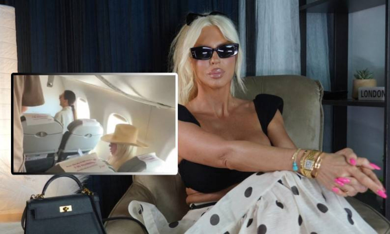 KARLEUŠA OTKRILA ŠTA SE STVARNO DESILO U AVIONU SA CECOM "Neki su čekali da je napadnem!"