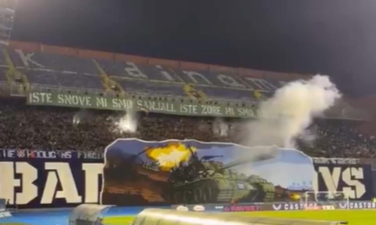 SKANDAL NEVIĐENIH RAZMERA NA MAKSIMIRU: Bad Blue Boysi istakli tenk u koreografiji i veličali "Oluju"! (VIDEO)