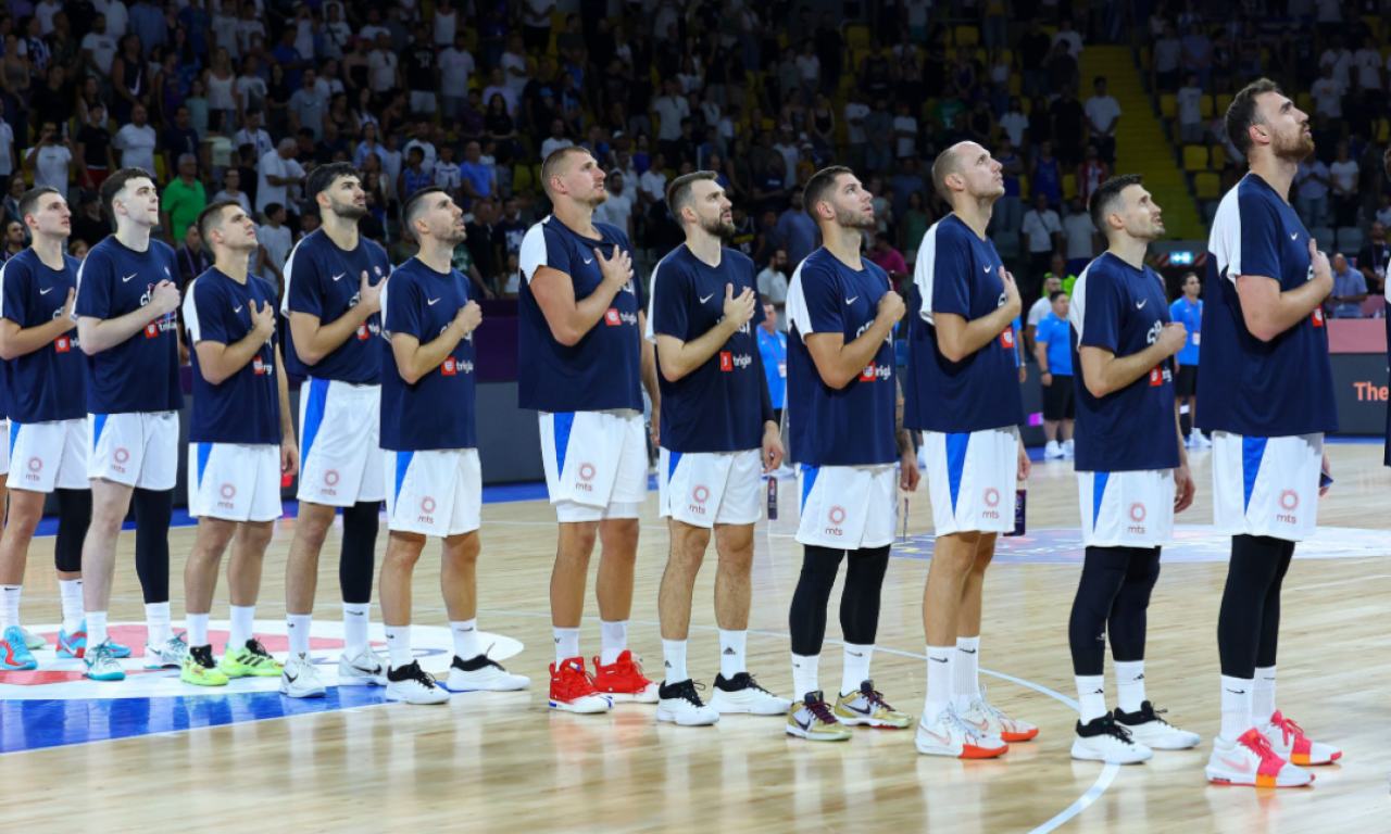 LAKŠI TRENING KOŠARKAŠA SRBIJE "Orlovi" deklasirali Kipar