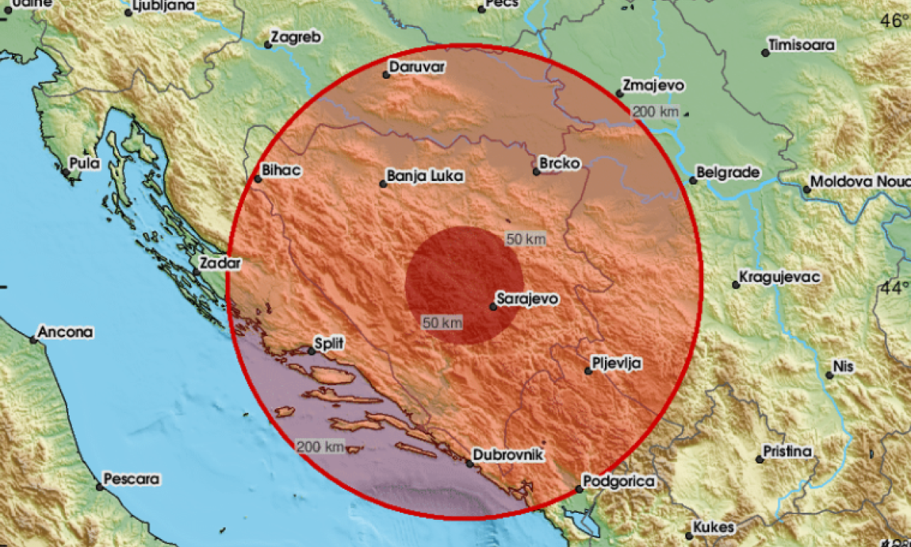 "DOBRO JE ZATRESLO!" Zemljotres pogodio Zenicu - evo šta je najviše uplašilo građane (FOTO)