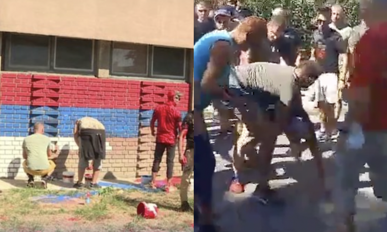 REKA GRAĐANA NE DA SRPSKU TROBOJKU, ALI NJIMA NIŠTA NIJE SVETO Nova drama u Novom Sadu - napad, tuča, haos... (VIDEO)