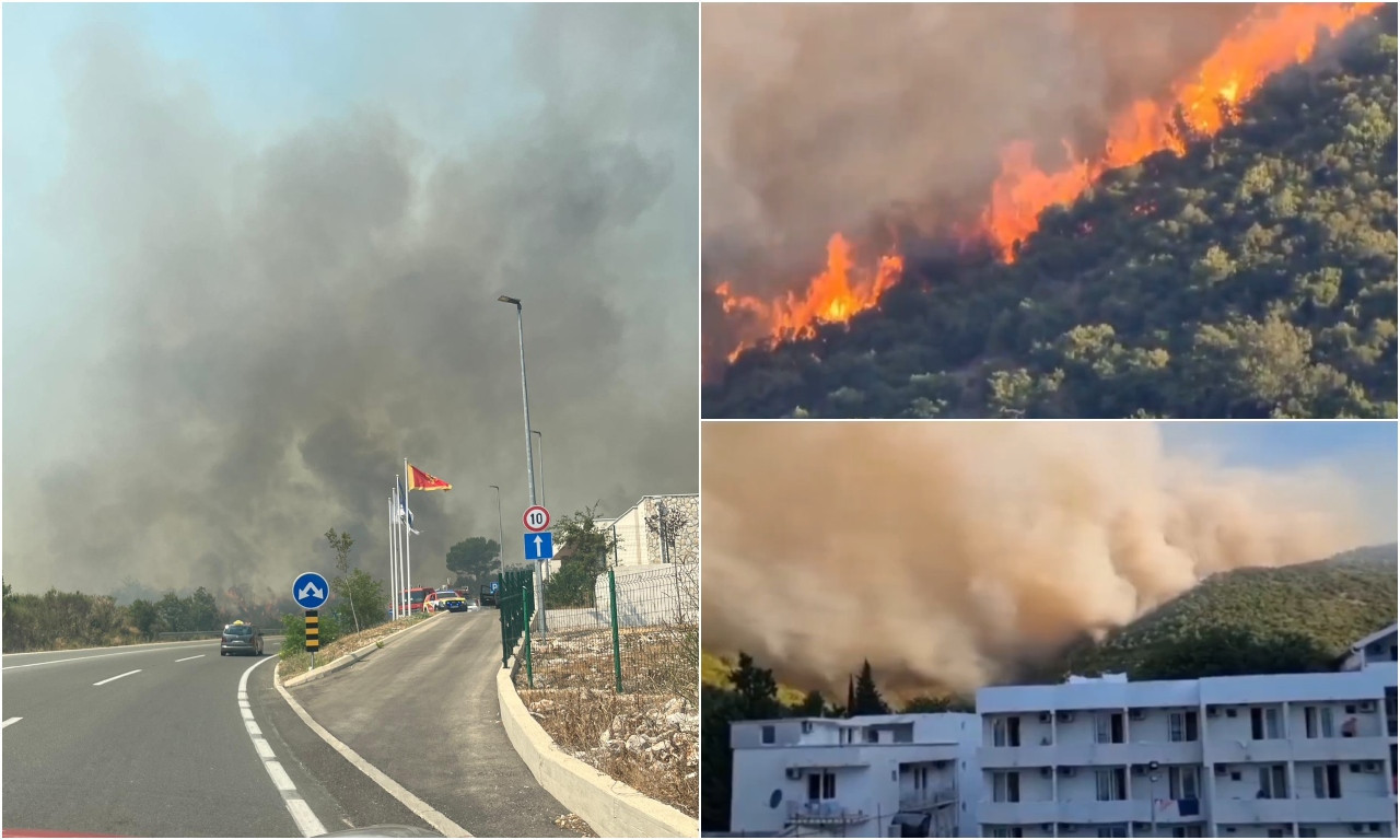 SRPKINJE IZ GROTLA POŽARA U CRNOJ GORI ZA K1INFO: "Mislile smo da je kraj, ruke mi se tresu dok vozim" (FOTO+VIDEO)