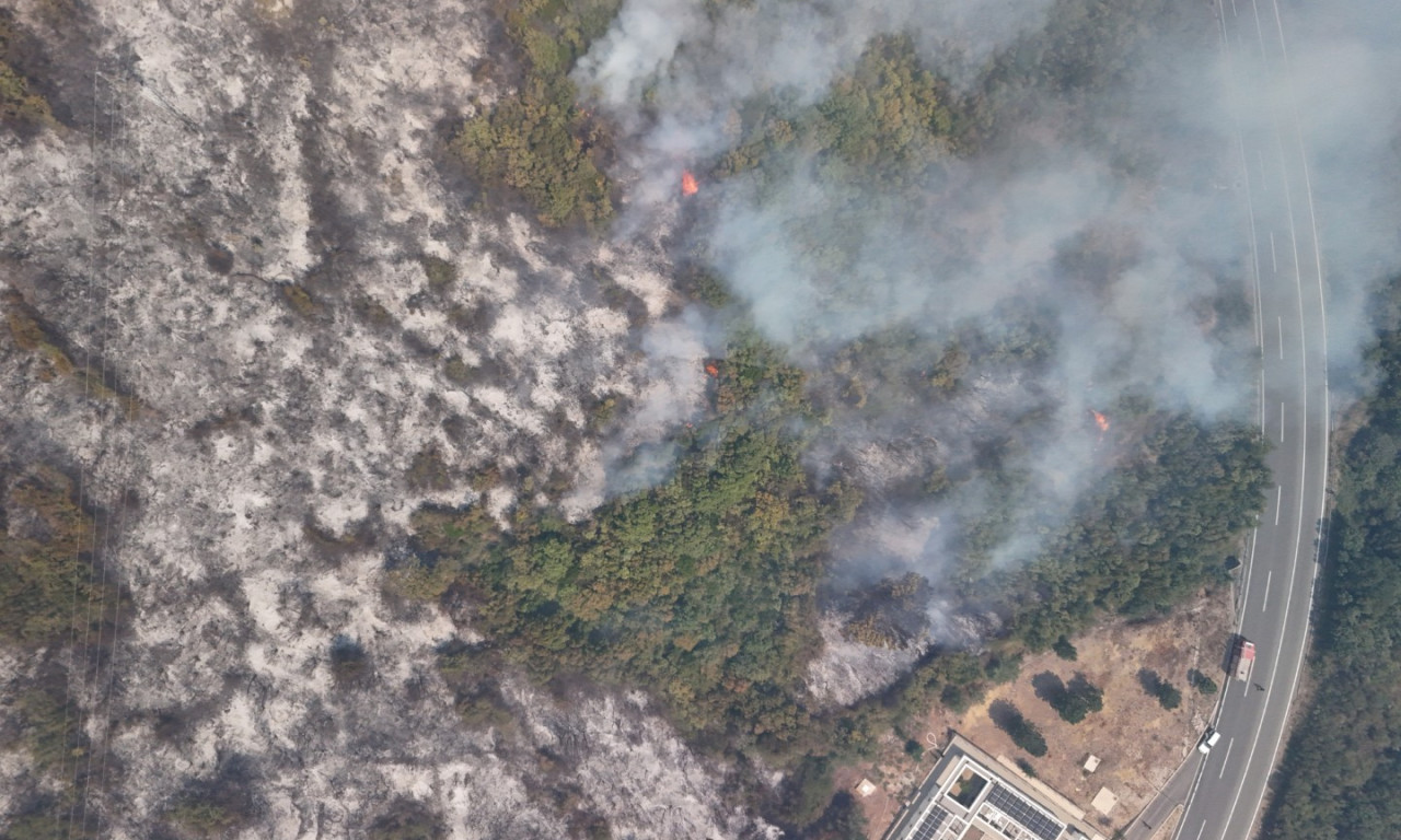 CRNOJ GORI PRETI EKSPLOZIJA! Požar stigao do omiljene plaže Srba, kruže snimci kao iz najstrašnijih horora (VIDEO)