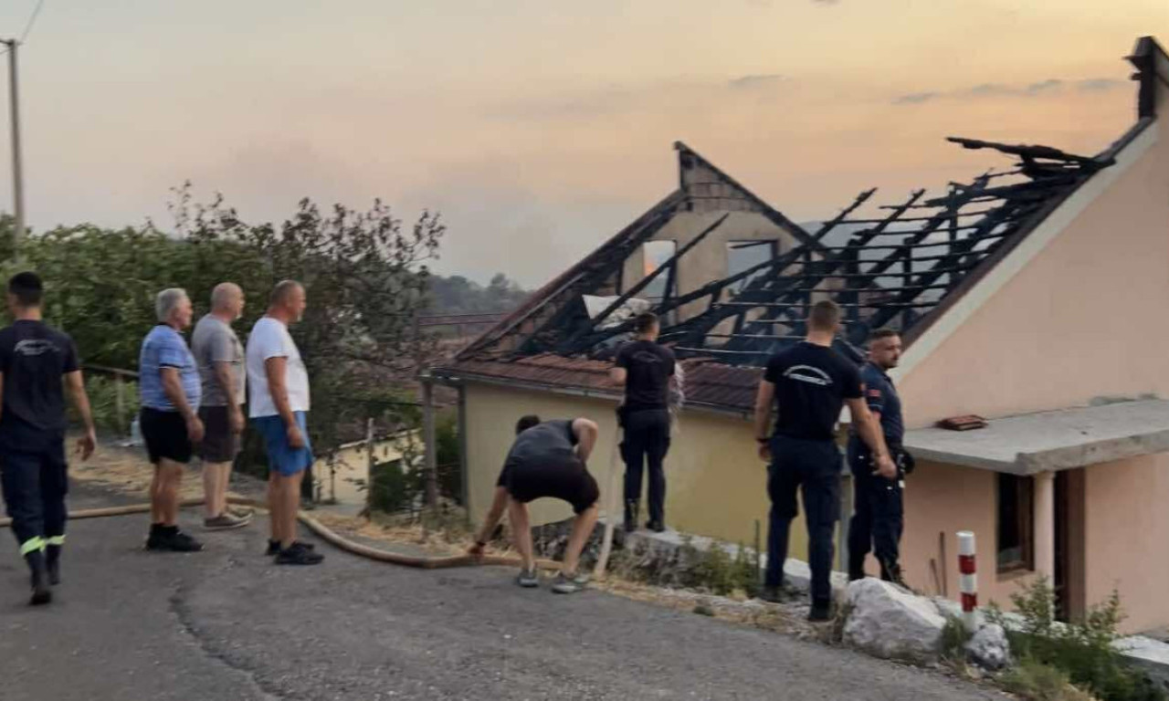 SKLONILI SMO SE U DEČIJI BAZEN DOK JE OKO NAS SVE GORELO Potresna svedočenja meštana Pipera (FOTO)