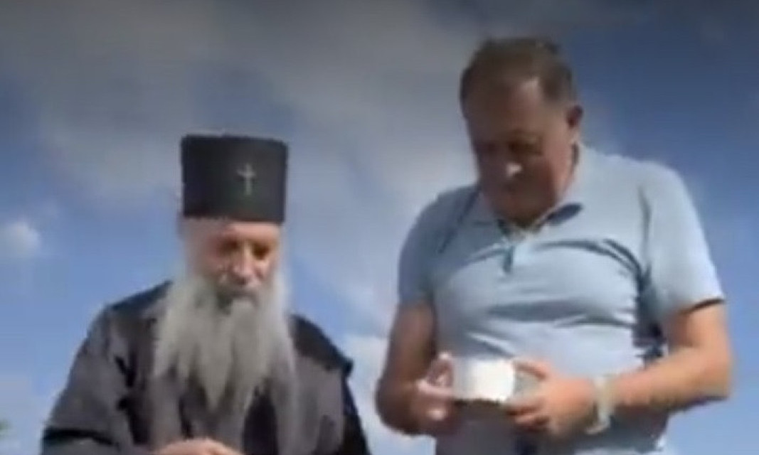 "DELITI PLODOVE BOGOM DAROVANE" Dodik se sastao sa Porfirijem na Jahorini, nećete verovati šta rade (VIDEO)