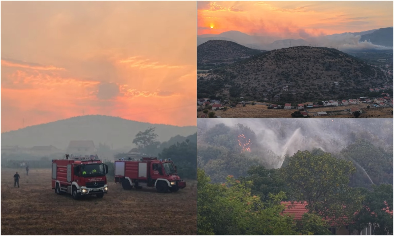BUKNULI NOVI POŽARI U CRNOJ GORI! Borba ne prestaje, gori od juga do severa - helikopter iz Srbije gasi vatru i danas