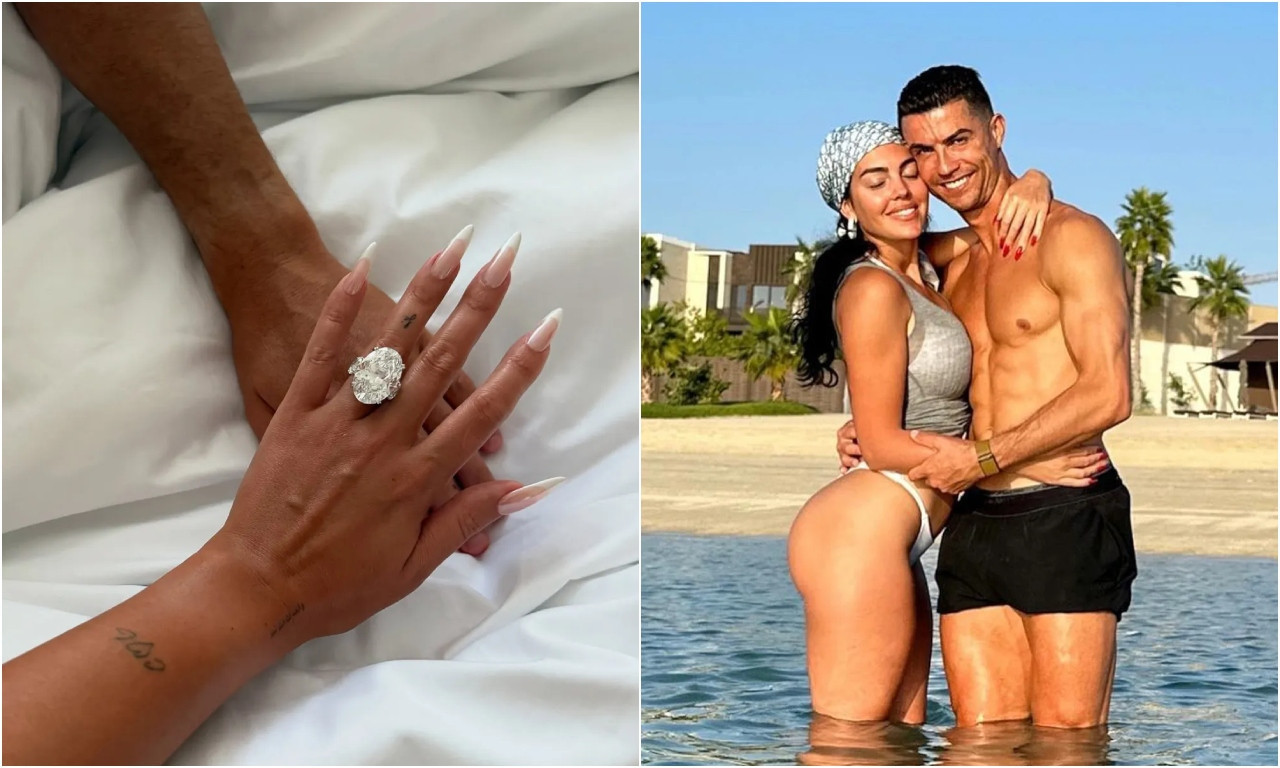 SKINI PRSTEN S DESNE RUKE, DA TI MLADOST NE UVENE! Koliko se Ronaldo "isprsio" za Georginin prsten, da glava zaboli!