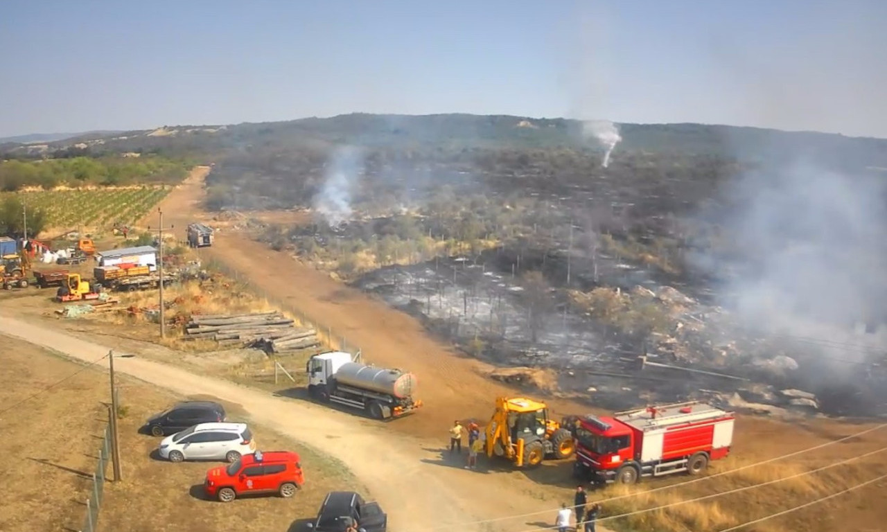 OVDE GORI U SRBIJI TRENUTNO! Trinaest aktivnih požara u zemlji - evo gde je najgore