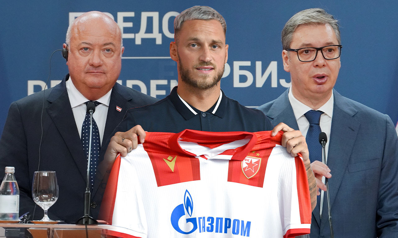 ARNAUTOVIĆ TEMA NA VUČIĆEVOJ KONFERENCIJI Predsednik analizirao Pafos, a onda pomenuo i Partizan