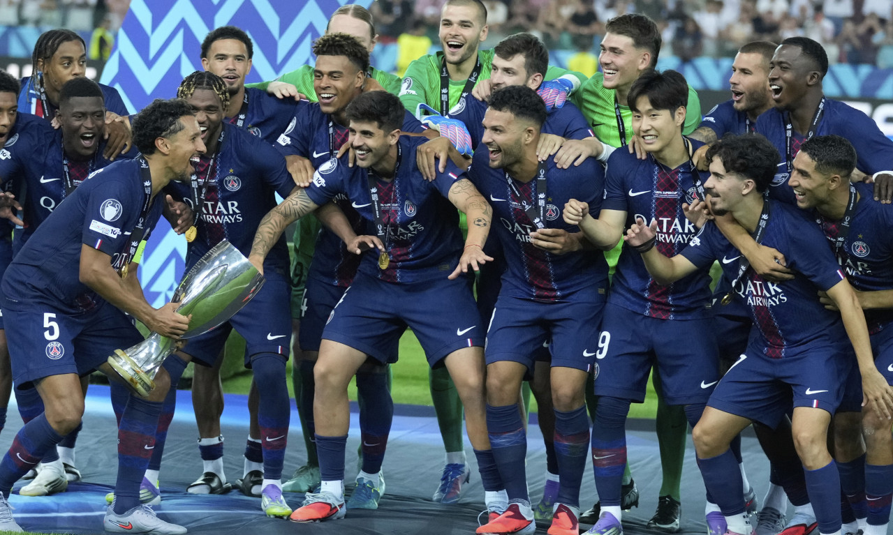 EVO KOLIKO JE NOVCA PSŽ DOBIO ZA OSVAJANJE SUPERKUPA EVROPE! Neverovatno! Šokiraćete se kada vidite ovu sumu novca