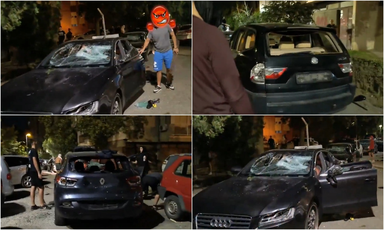 SNIMCI RAZBIJANJA AUTOMOBILA PO GRADU Pogledajte divljanje kojim se blokaderi ponose (VIDEO)