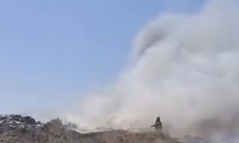 GORI DIVLJA DEPONIJA! Kulja gust dim u Futogu, ne vidi se prst pred okom (VIDEO)