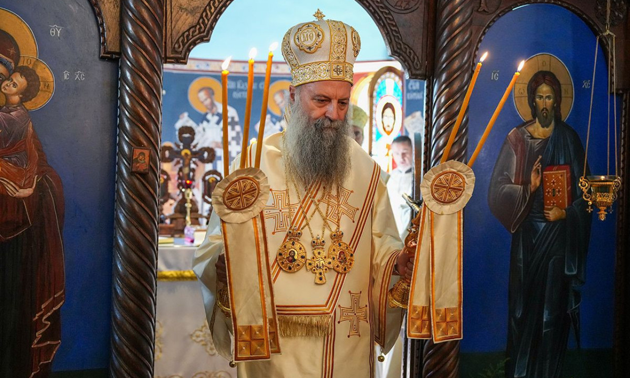 PATRIJARH U BESEDI POZVAO VERNI NAROD NA SMIRENJE: "Srpski narod da se sabere i razgovara" (FOTO)