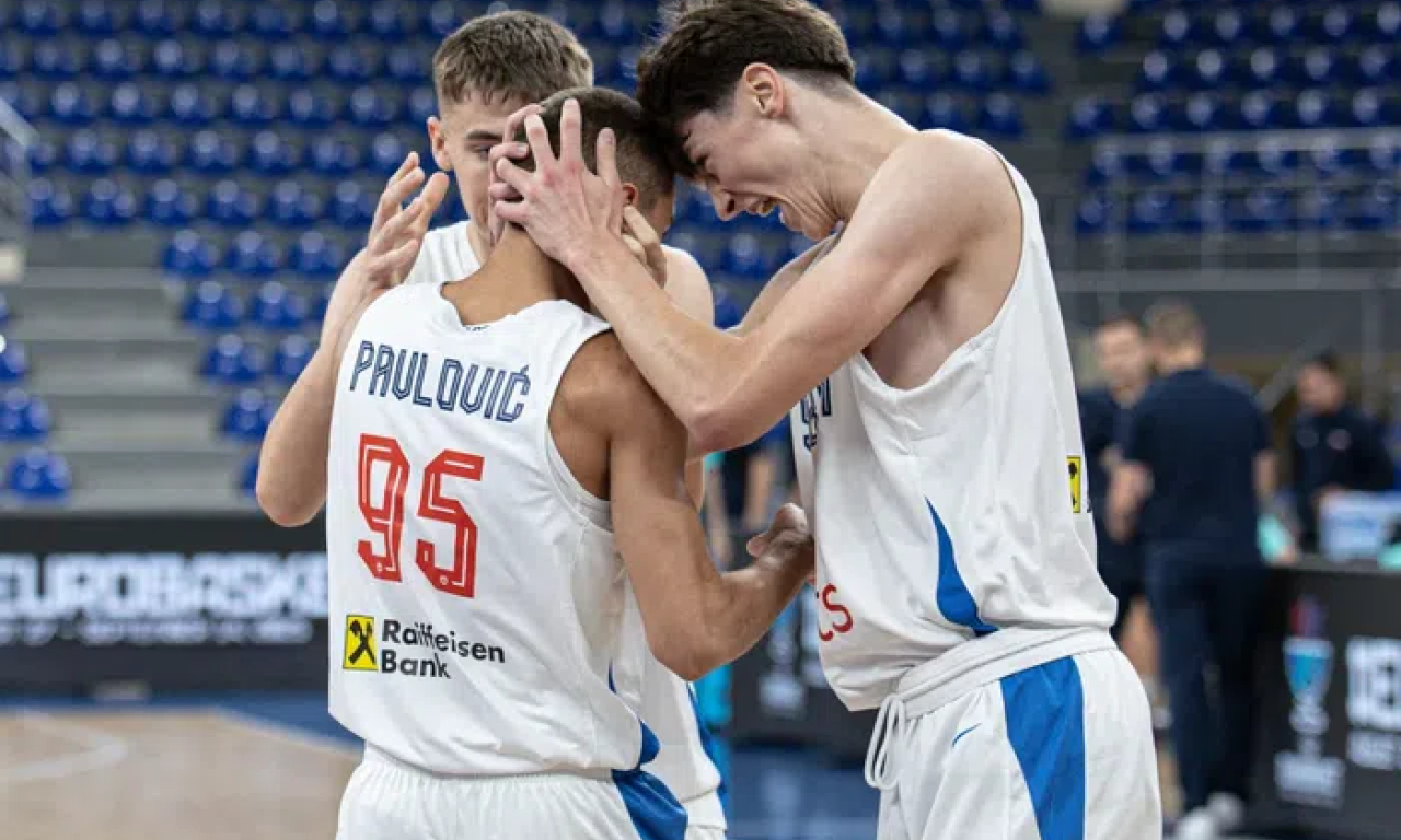 ORLIĆI U FINALU PRVENSTVA EVROPE Ubedljivo pobedili Sloveniju