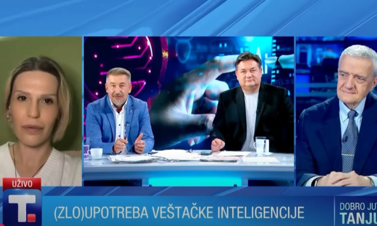 VEŠTAČKA INTELIGENCIJA (NE)ĆE UBIJATI LJUDE Eksperti za Tanjug otkrivaju detalje mračnog scenarija AI2027 (VIDEO)