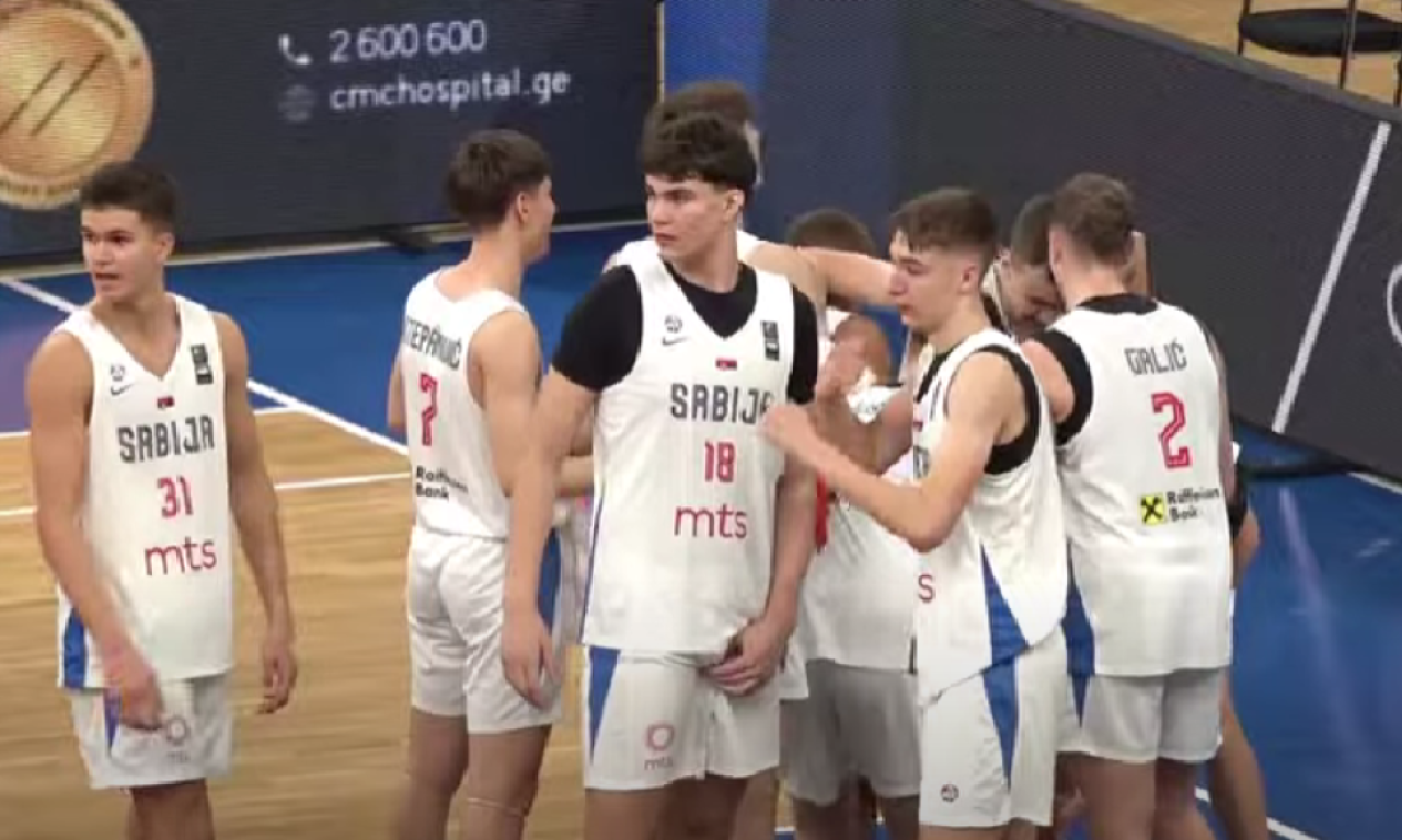 SRBIJA JE PRVAK EVROPE! Orlići osvojili zlato!