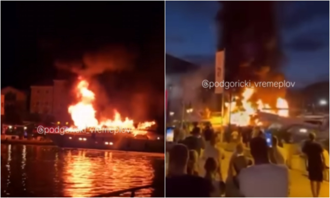 OVO JE BRACO MIRANOVIĆ ČIJA JAHTA JE IZGORELA U BUDVI Privođen zbog otmice, sin mu osuđivan za pokušaj ubistva (FOTO)