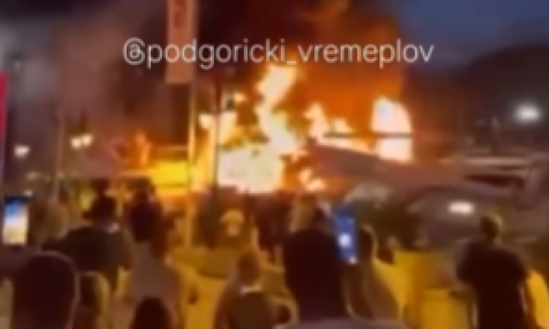 IZGORELA JAHTA POZNATOG BIZNISMENA IZ PODGORICE Tim povodom oglasio se MUP Crne Gore