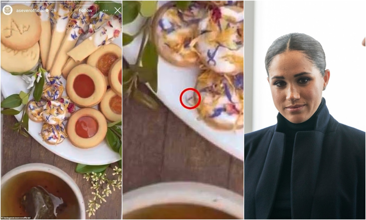 SKANDAL NA TANJIRU: MEGAN POSLUŽILA BUBU U KOLAČIMA! Internet ne prestaje da se smeje - koji je ovo blam u nizu?