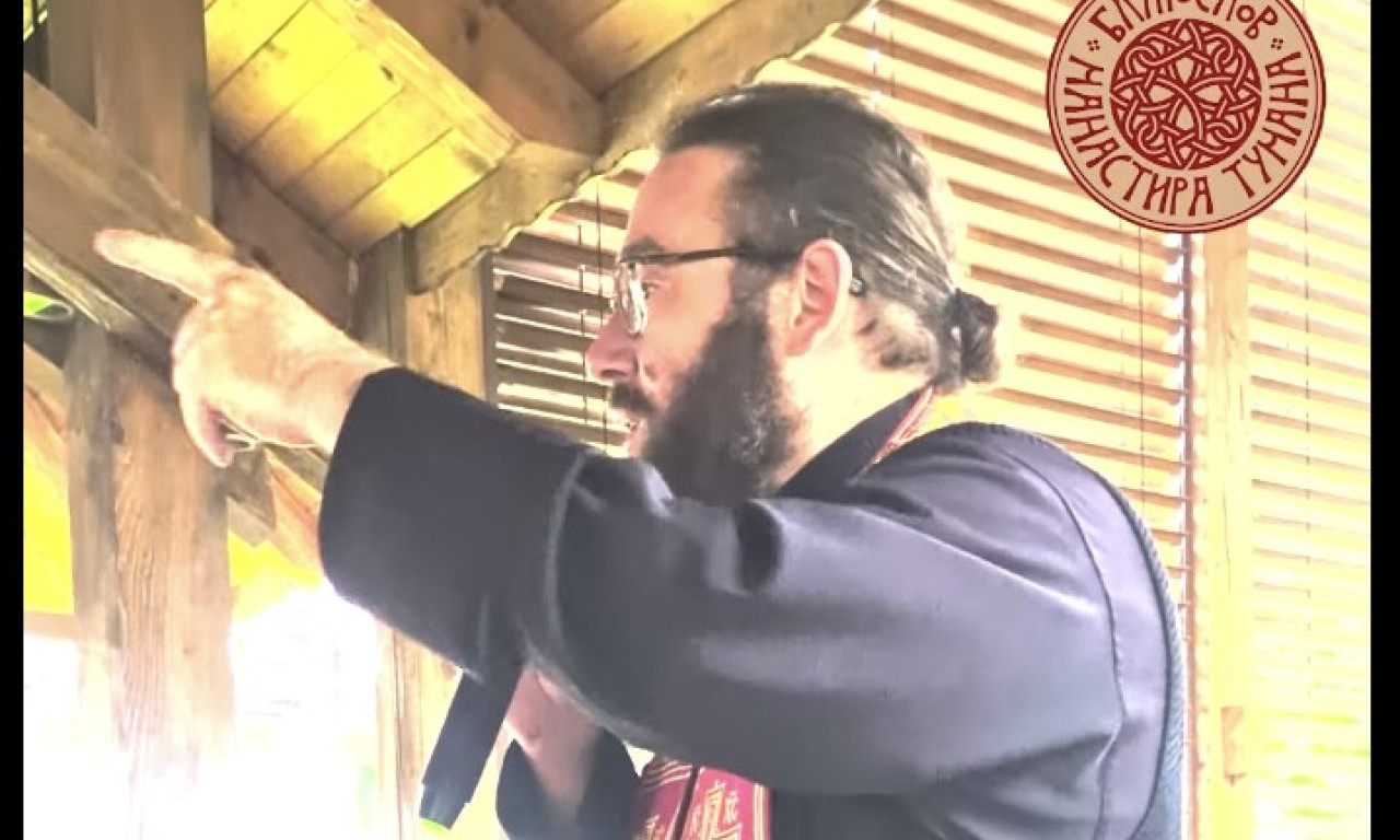 AKO SI PRAVI SRBIN I PRAVOSLAVAC... Iguman Tumana poslao jasnu poruku o aktuelnim dešavanjima u Srbiji (VIDEO)