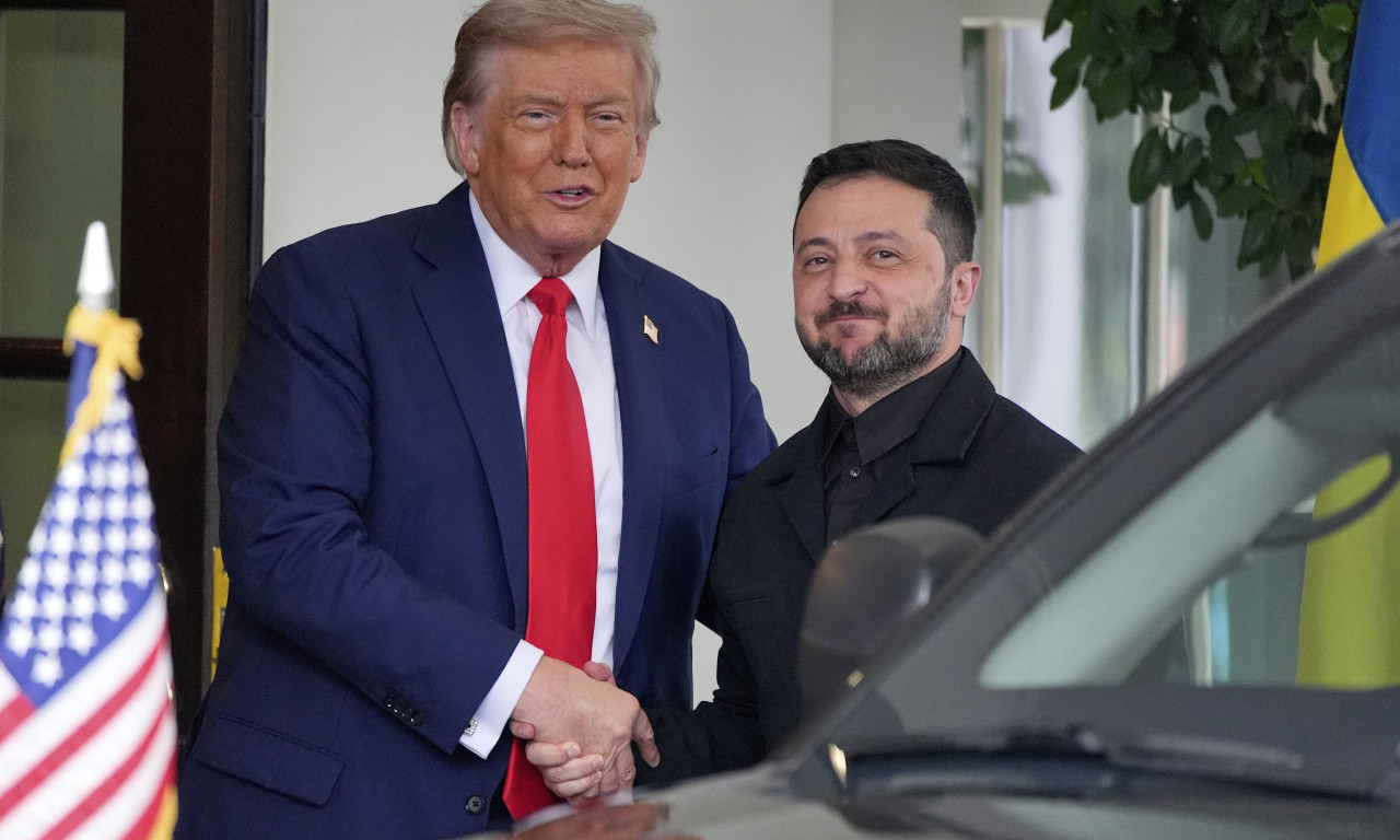 ZELENSKI SE ZAHVALIO TRAMPU U toku sastanak u Beloj kući (VIDEO)