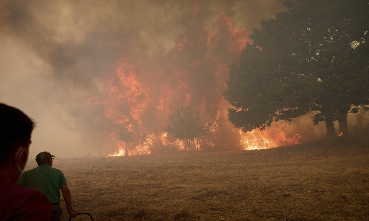 BUKNUO POŽAR NA KRIMU, GORI POVRŠINA OD 150 HEKTARA Avijacija gasi suvu vegetaciju