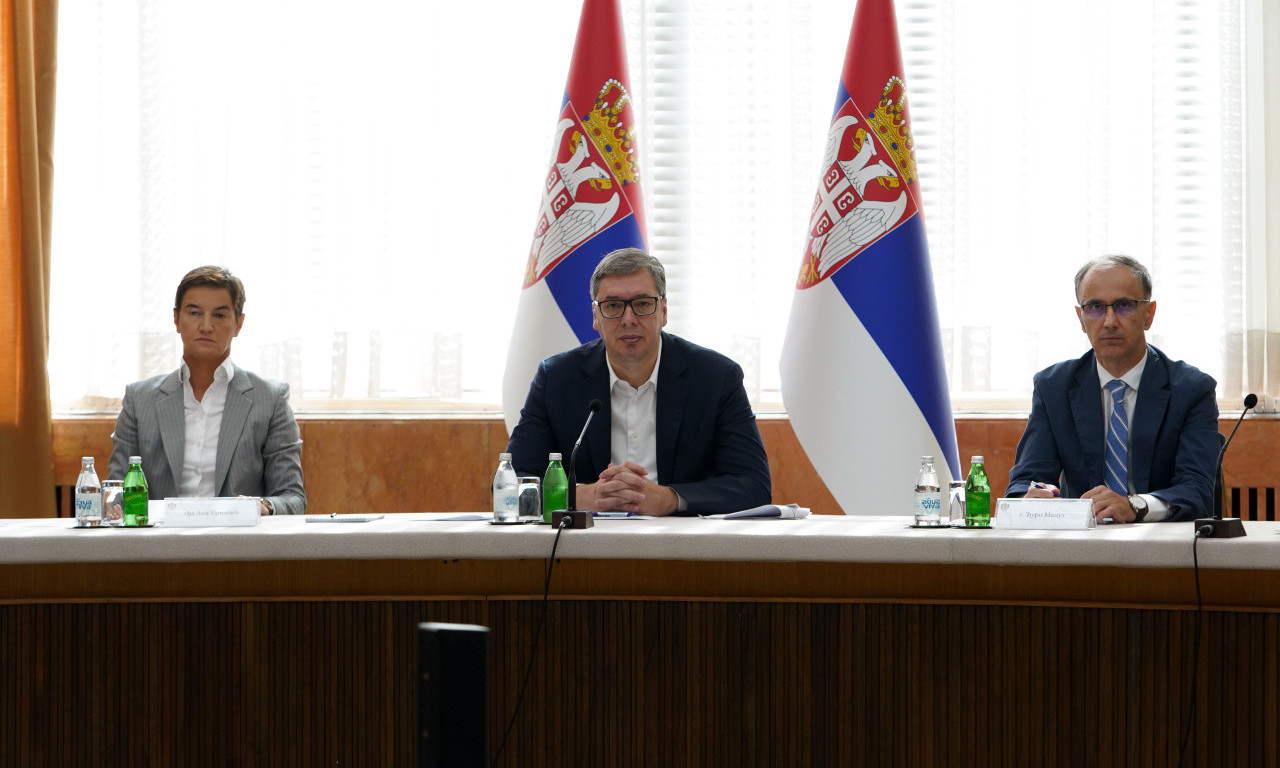 ZAVRŠENA SEDNICA SAVETA ZA NACIONALNU BEZBEDNOST Predsedavao predsednik Vučić