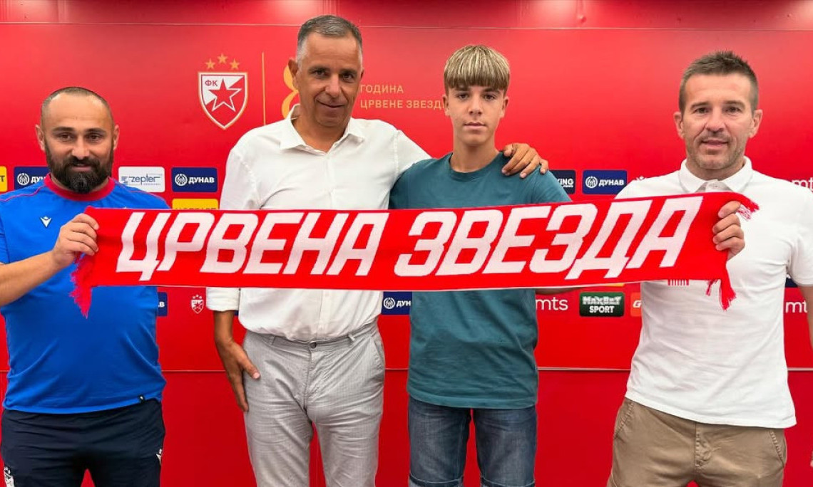 ZVEZDA "UZVRAĆA UDARAC" Crveno-beli doveli Partizanovo "dete" u svoje redove!