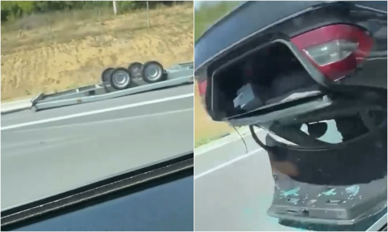 SVE STOJI NA AUTOPUTU! Teška saobraćajka na Milošu Velikom, pogledajte prizore jeze (VIDEO)