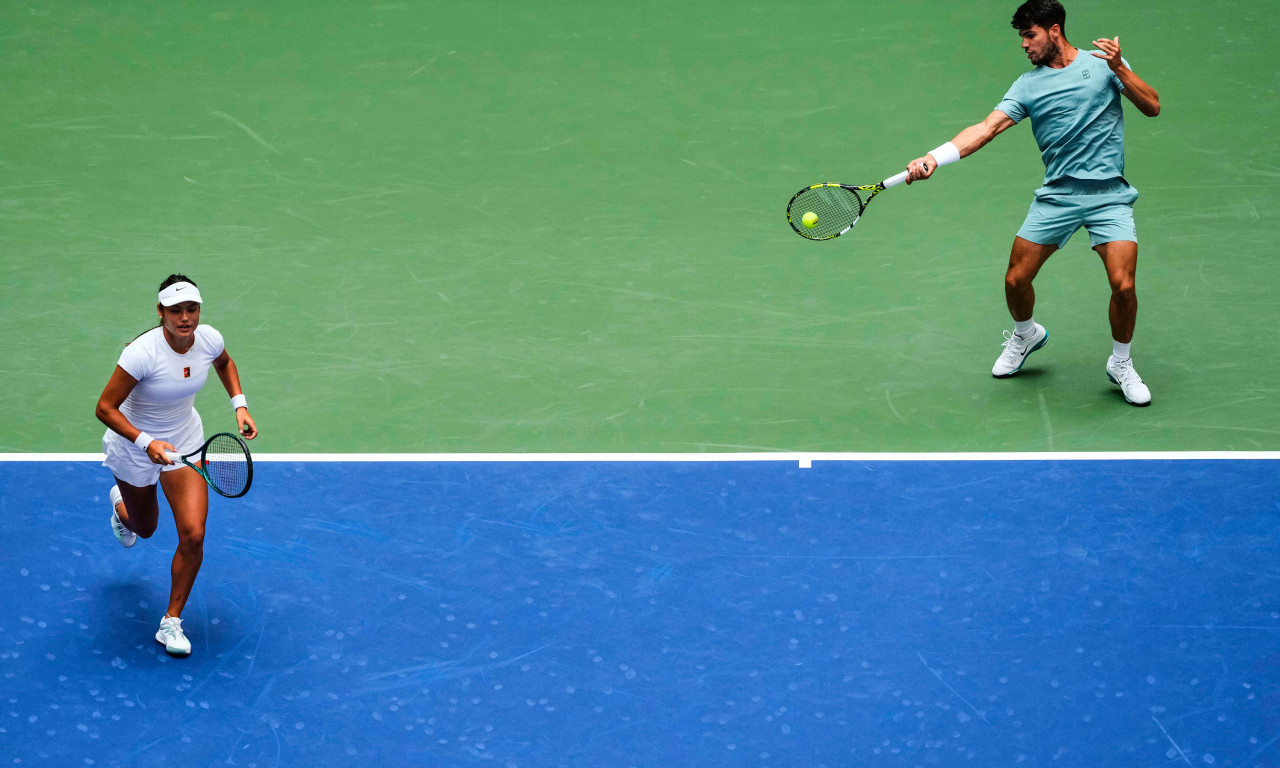 ISPAO KARLOS ALKARAZ Šok na samom startu US Opena!