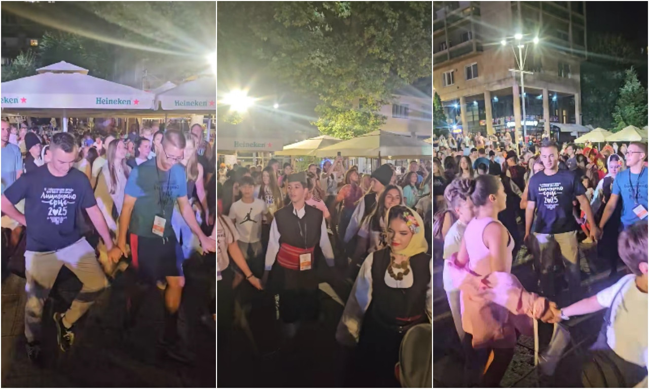 KADA CEO SVET U UŽICU ZAIGRA UŽIČKO Pogledajte najlepši snimak iz Srbije - klinci iz 11 zemalja opleli kolo (VIDEO)