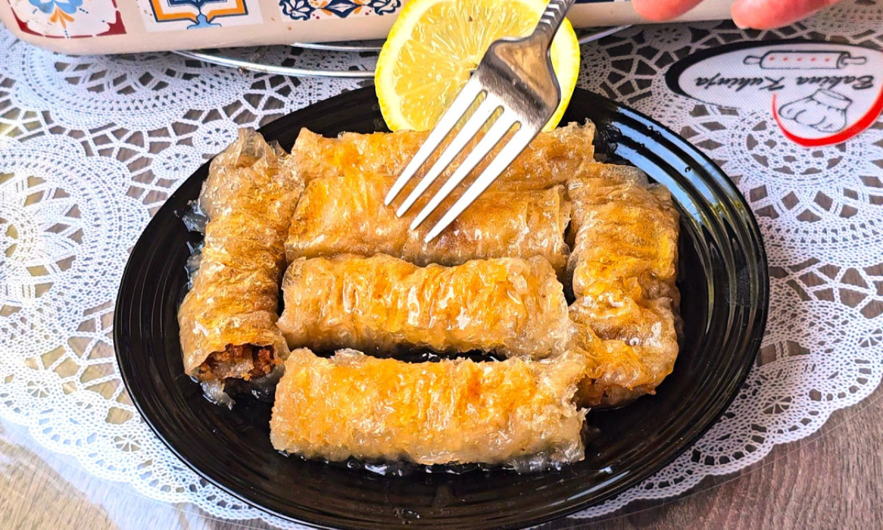 OVAKVU BAKLAVU NISTE JELI DO SADA Najlepši kolač - recept se traži po komšiluku!