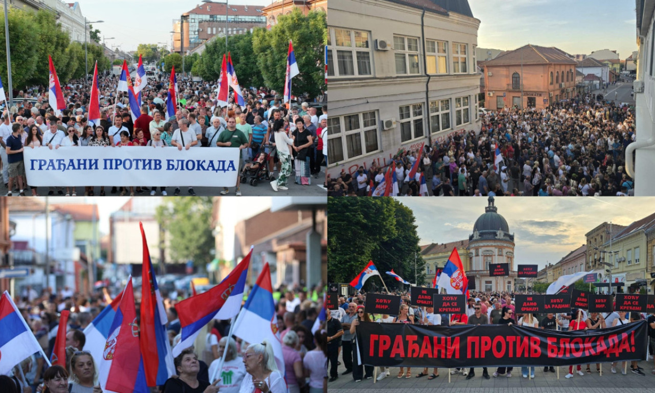 GRAĐANIMA JE DOSTA NASILJA Danas skupovi protiv blokada u više od 100 mesta u Srbiji