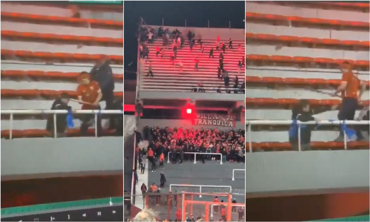 IMA MRTVIH U STRAVIČNOJ TUČI NAVIJAČA! Huligan motkom udario dete po glavi, snimci krvoprolića lede krv u žilama (VIDEO)