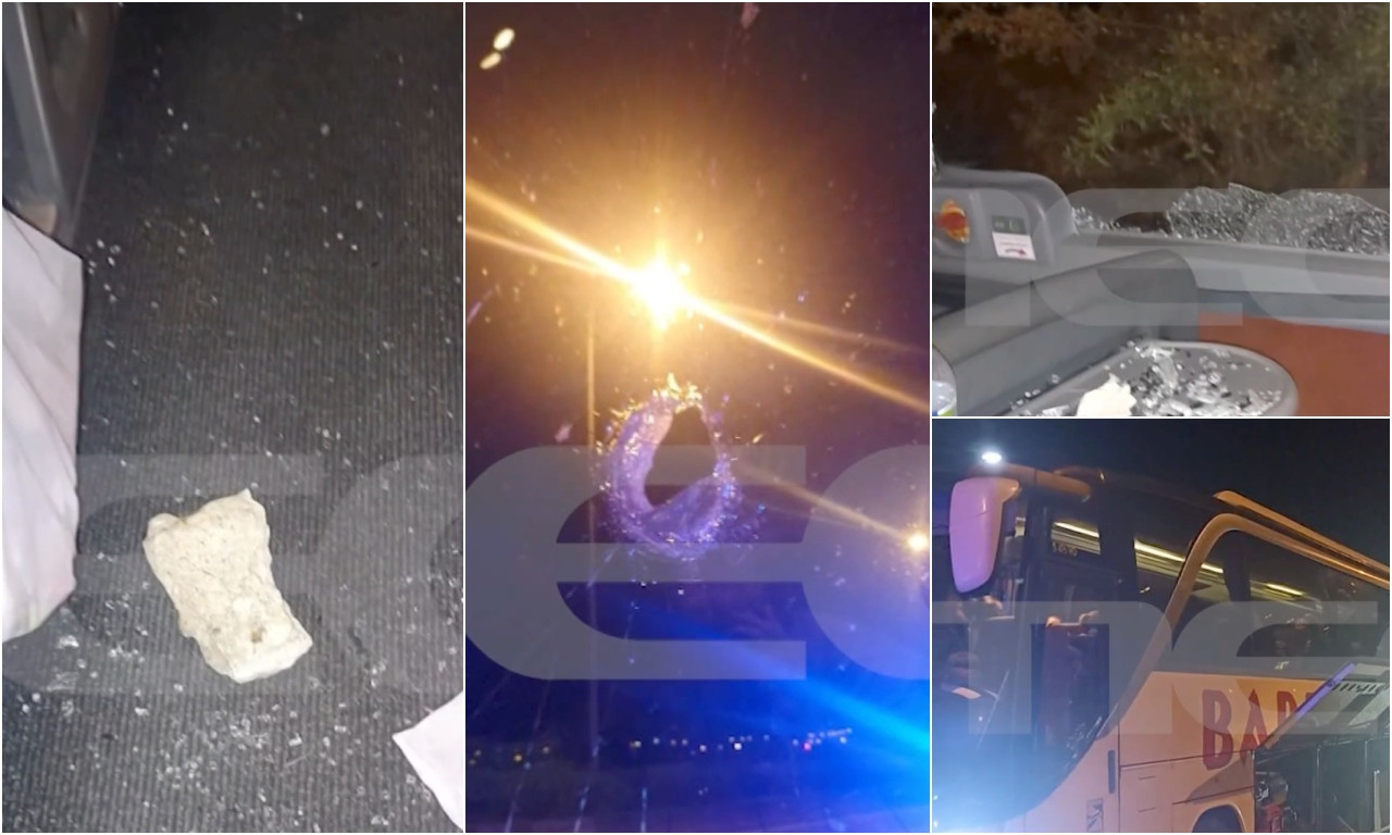 NA AUTOBUS PUN SRPSKIH TURISTA LETELE KAMENICE! Detalji užasa u Grčkoj - pogledajte prizore jeze (FOTO+VIDEO)