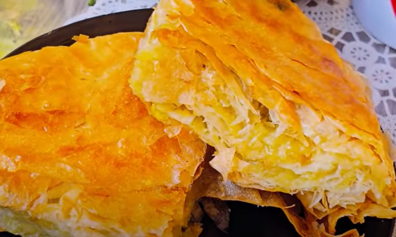 POSNI BUREK SA KROMPIROM Domaći recept koji svako može da napravi!